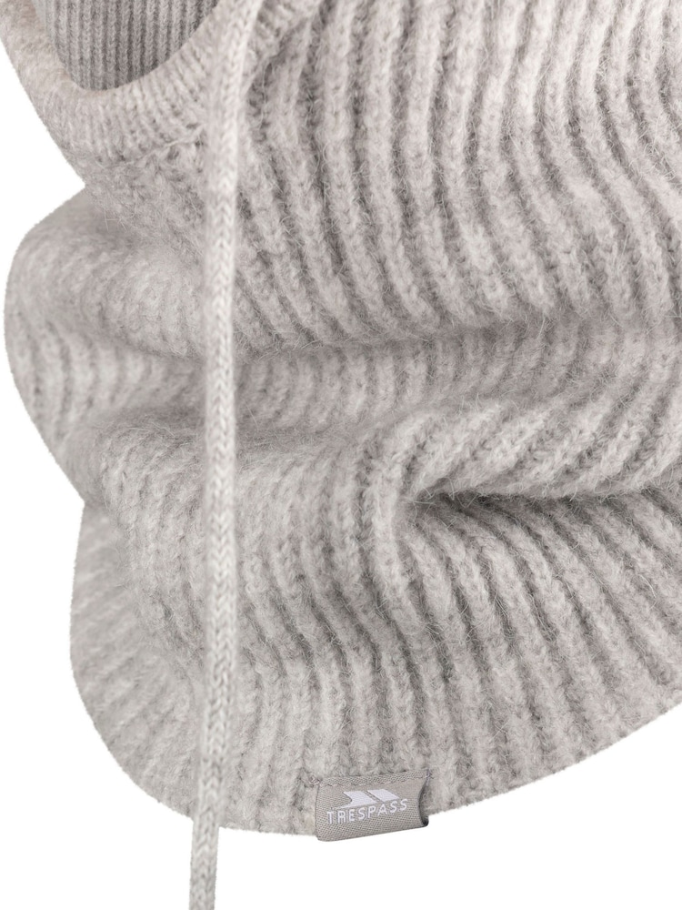 Trespass Purple Miraan Female Ribbed Balaclava Hat - Image 4 of 4