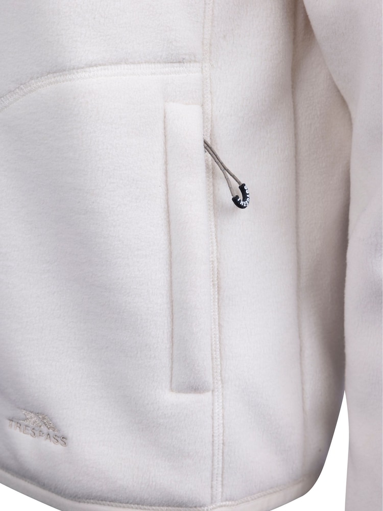 Trespass Cream Backstay Female Fleece Jacket - Image 6 of 6
