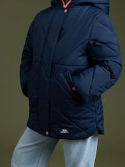 Trespass Female Blue Buntee Casual Jacket - Image 4 of 4