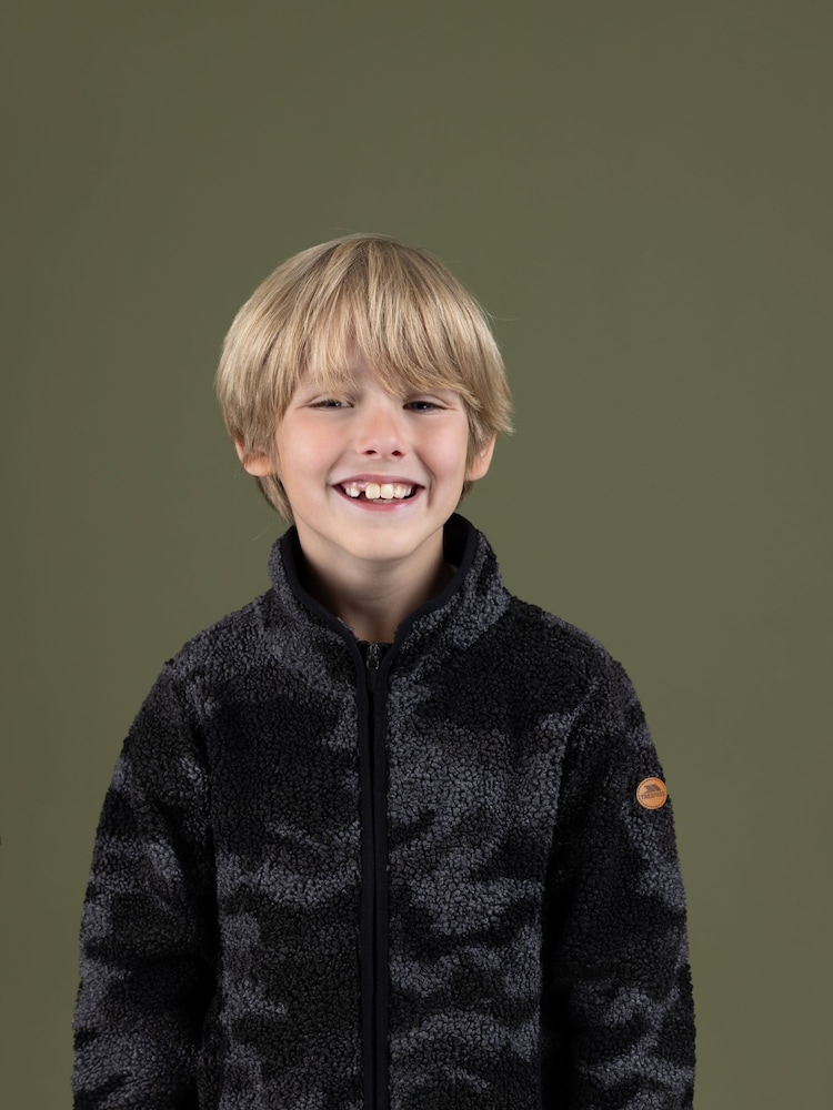 Trespass Grey Darroch Male Fleece - Image 4 of 4