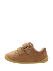 Clarks Brown Leather Roamer Craft T Shoes - Image 2 of 7