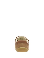 Clarks Brown Leather Roamer Craft T Shoes - Image 5 of 7