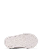 Clarks Silver Standard Fit (F) Fabric Foxing FraiseT. Canvas Shoes - Image 7 of 7