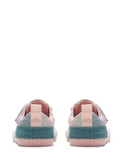 Clarks Pastel Pink Foxing Brill T. Canvas Shoes - Image 6 of 7
