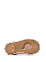 Clarks Pastel Pink Foxing Brill T. Canvas Shoes - Image 7 of 7