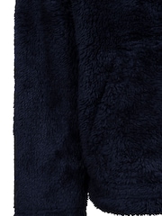 Azul - Trespass Unisex Temoni Fleece Overhead Hoodie - Imagen 4 de 4