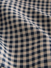 Kariert/Marineblau - Cropped-Trenchcoat - Bild 8 von 8