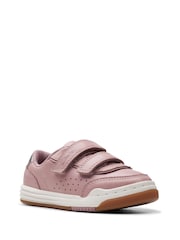 Clarks Pink Narrow Fit  (E) Urban Solo T. Trainers - Image 4 of 7