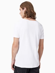 Білий - AllSaints Tonic Scoop 100% Organic Cotton T-Shirt - Image 2 of 7