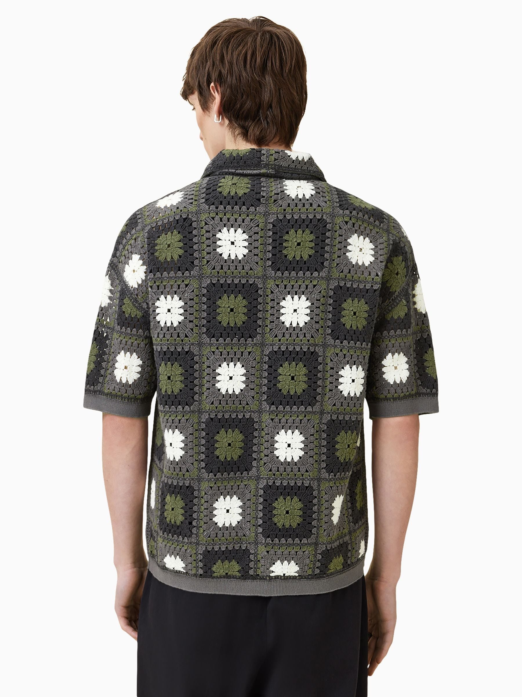 Buy AllSaints Green Mandon Cardigan from Next USA