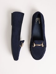 Friends Like These Navy Comfort Snaffle LoafersDriver Shoes - Image 1 of 4
