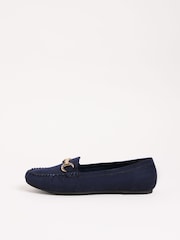 Friends Like These Navy Comfort Snaffle LoafersDriver Shoes - Image 4 of 4