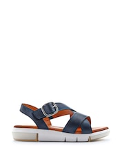 Jones Bootmaker Blue Ilaria Casual Leather Sandals - Image 2 of 6