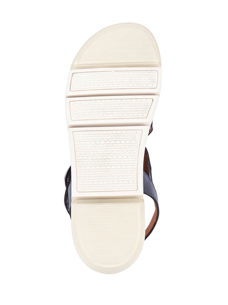 Jones Bootmaker Blue Ilaria Casual Leather Sandals - Image 6 of 6