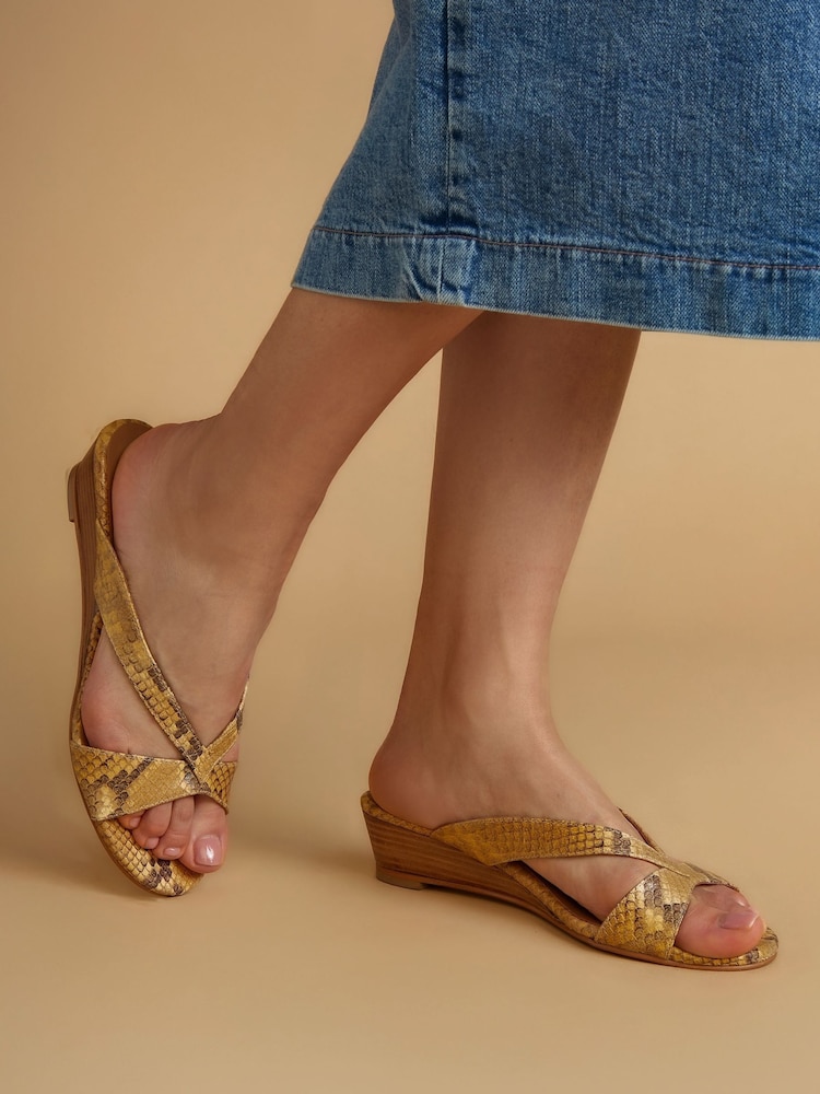 Jones Bootmaker Animal Klevina2 Mules - Image 1 of 5