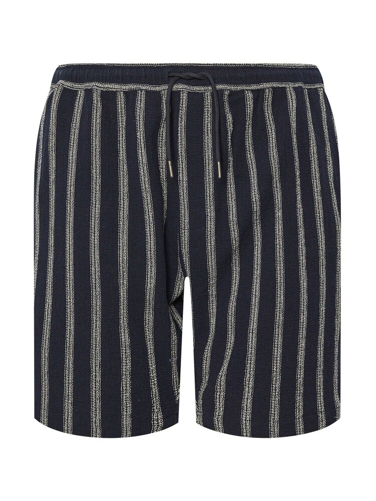 Buy BadRhino Big Tall Blue Co-Ord Stripe 100% Cotton Shorts from