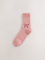 Rosa con lazos - Containing Wool Ankle Socks 3 Pack - Imagen 2 de 6