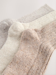 Tonal Neutral - Containing Wool Ankle Socks 3 Pack - Imagen 5 de 6