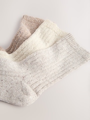 Tonal Neutral - Containing Wool Ankle Socks 3 Pack - Imagen 6 de 6