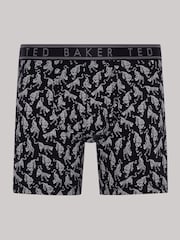 Ted Baker Green Trekking Tiger Heather Boxer Briefs 3 Pack - Image 2 of 3