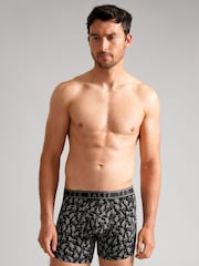 Ted Baker Green Trekking Tiger Heather Boxer Briefs 3 Pack - Image 3 of 3