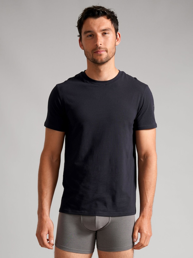 Ted Baker Green Crew Neck Mix T-Shirts 3 Pack - Image 2 of 4