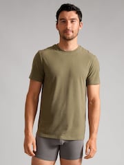 Ted Baker Green Crew Neck Mix T-Shirts 3 Pack - Image 3 of 4