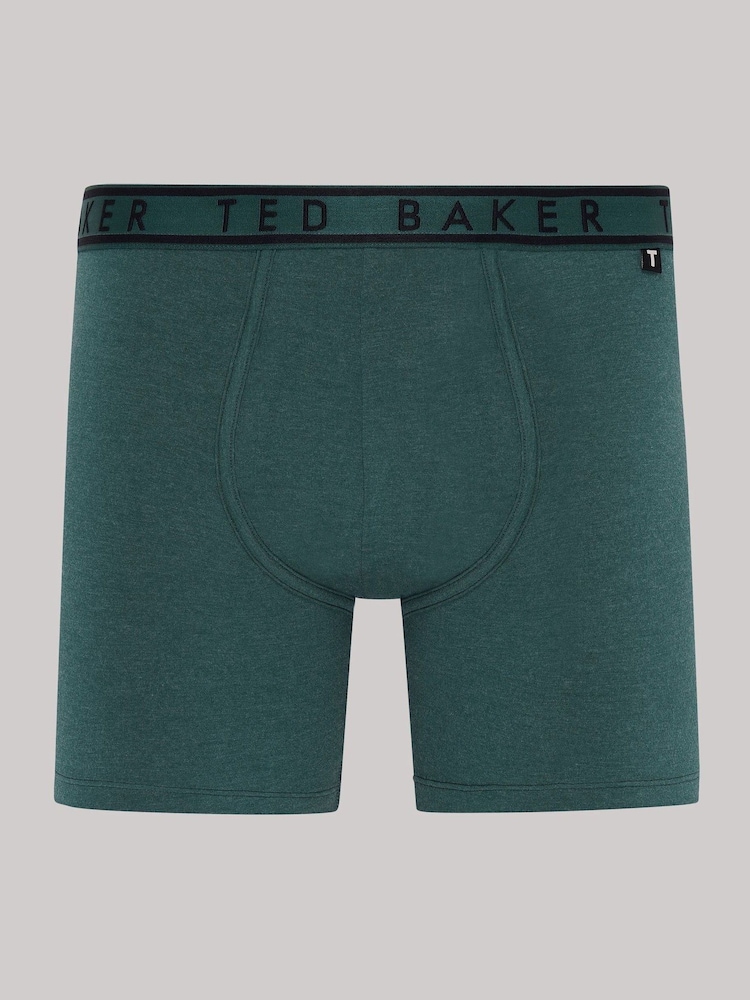 Ted Baker Blue Midnight Sail Weathervane Trekking Boxer Briefs 3 Pack - Image 2 of 4