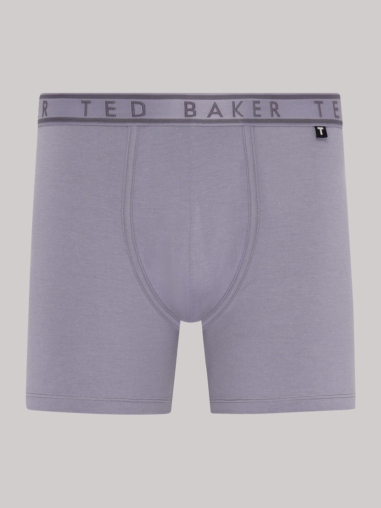 Ted Baker Blue Midnight Sail Weathervane Trekking Boxer Briefs 3 Pack - Image 4 of 4