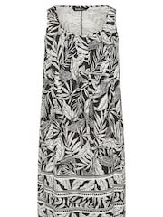 Yours Curve Black Drape Pocket Dress - Image 5 of 5