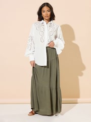 Camisa de crochê PixieGirl Petite 100% algodão - Imagem 2 de 5