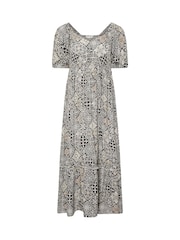 PixieGirl Petite Mono Tile Print Dress - Bild 5 von 5