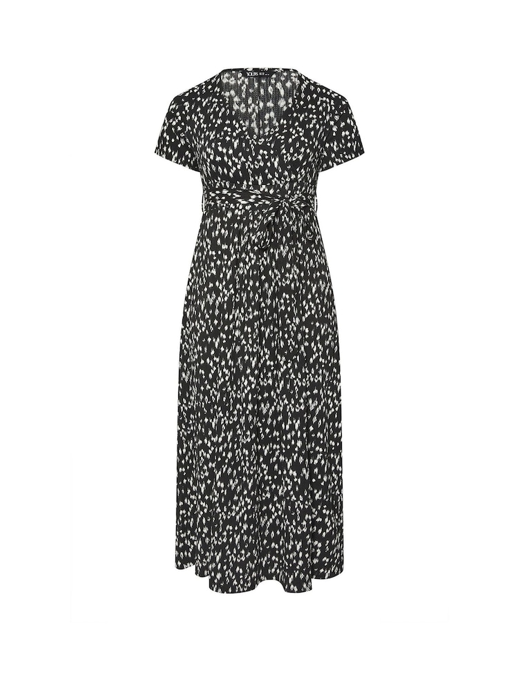 Yours Curve Spot Wrap Dress - Bild 5 von 5 Yours Curve Spot Wrap Dress - Bild 5 von 5