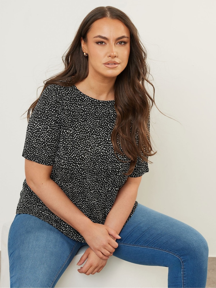 Denim negro - Yours Curve Shell Top - Imagen 1 de 5