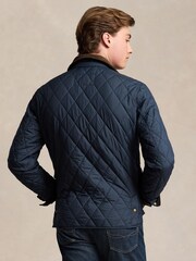 Polo Ralph Lauren Blue Beaton Quilted Field Jacket - Image 3 of 7