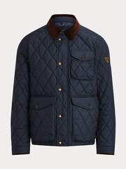 Polo Ralph Lauren Blue Beaton Quilted Field Jacket - Image 7 of 7