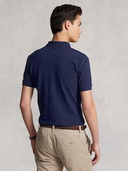 Polo Ralph Lauren Blue Short Sleeve Pique Polo Shirt - Image 3 of 6