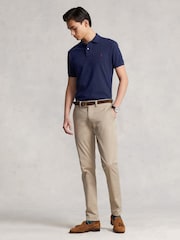 Polo Ralph Lauren Blue Short Sleeve Pique Polo Shirt - Image 4 of 6
