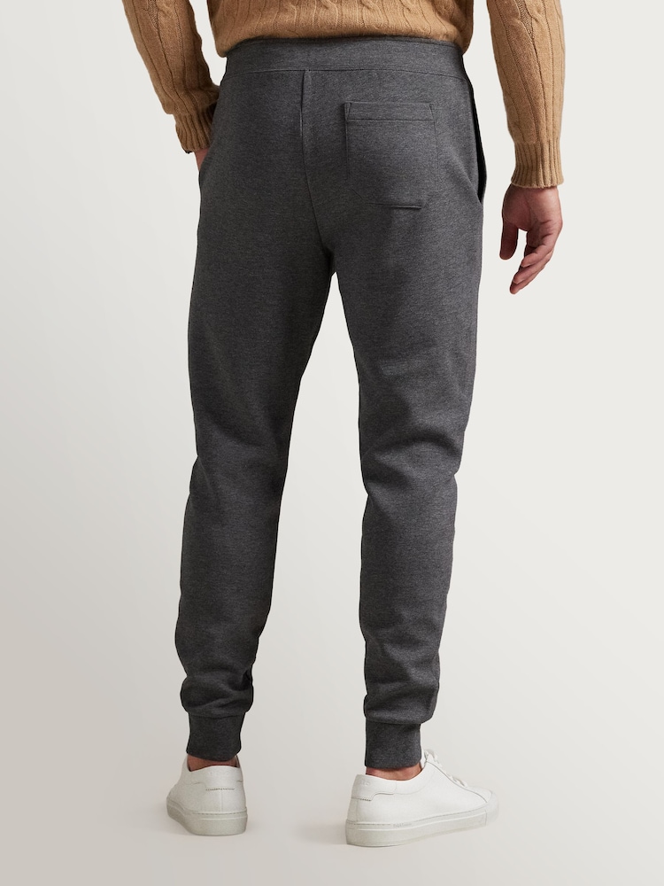 Polo Ralph Lauren Black Double Knit Tech Joggers - Image 2 of 4