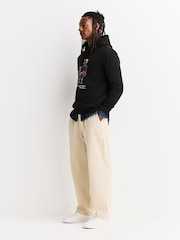 Polo Ralph Lauren Black Holiday Bear Graphic Hoodie - Image 4 of 6