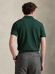 Polo Ralph Lauren Green Short Sleeve Pique Polo Shirt - Image 2 of 4