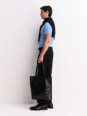 Polo Ralph Lauren Soft Royal Heather Blue Short Sleeve Mesh Polo Shirt - Image 3 of 6