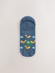 Autumn Animals Invisible Socks 5 Pack - Image 2 of 8
