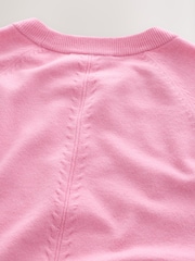 Pink Supersoft Crew Neck Long Sleeve Jumper - Image 7 of 8