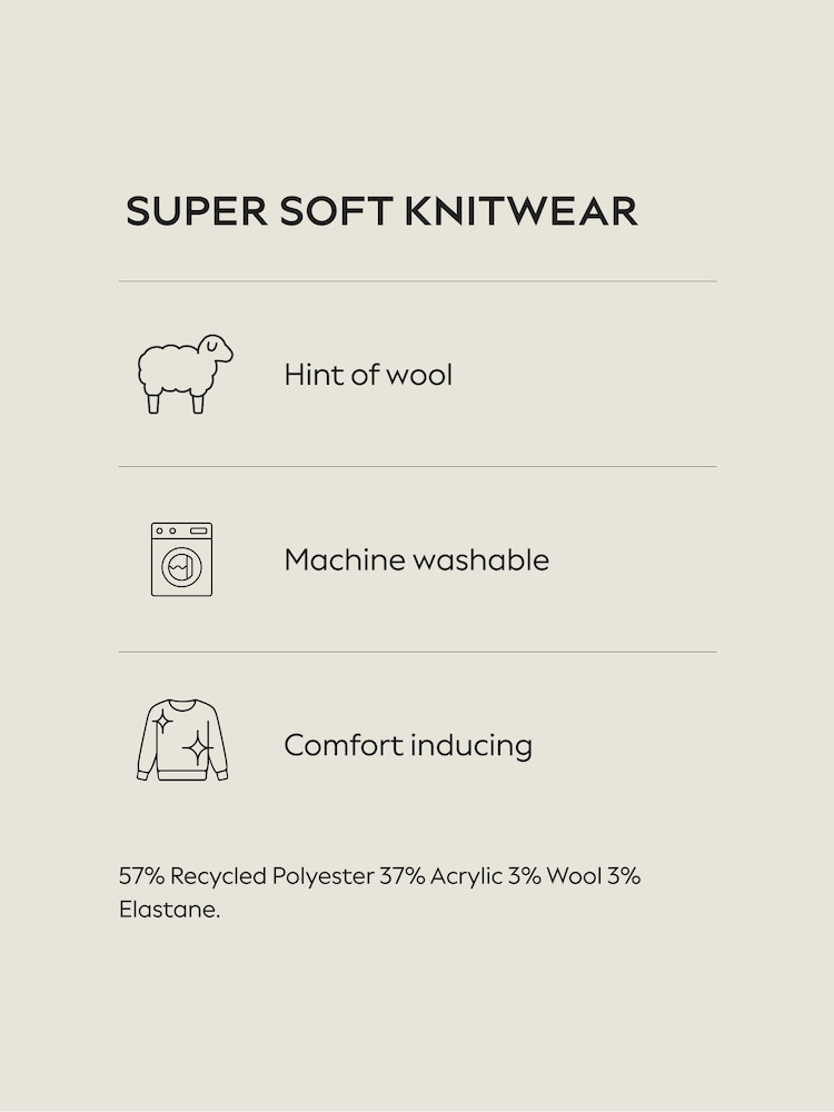 Black Super Soft Short Sleeve Knitted Top - Image 4 of 4 Black Super Soft Short Sleeve Knitted Top - Image 4 of 4