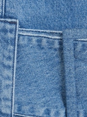 Robe River Island en jean 100% coton à taille basse - Image 5 of 5