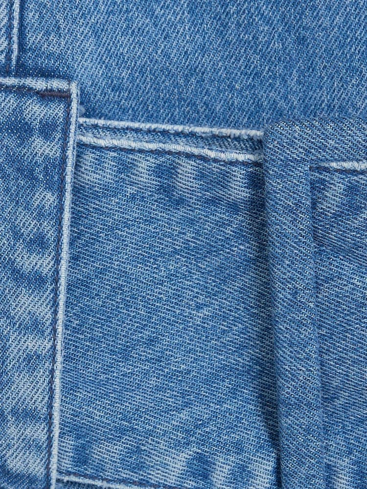 Robe River Island en jean 100% coton à taille basse - Image 5 of 5
