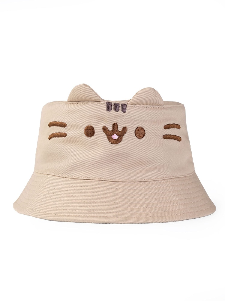 Vanilla Underground Brown Girls Pusheen Bucket Hat - Image 5 of 5