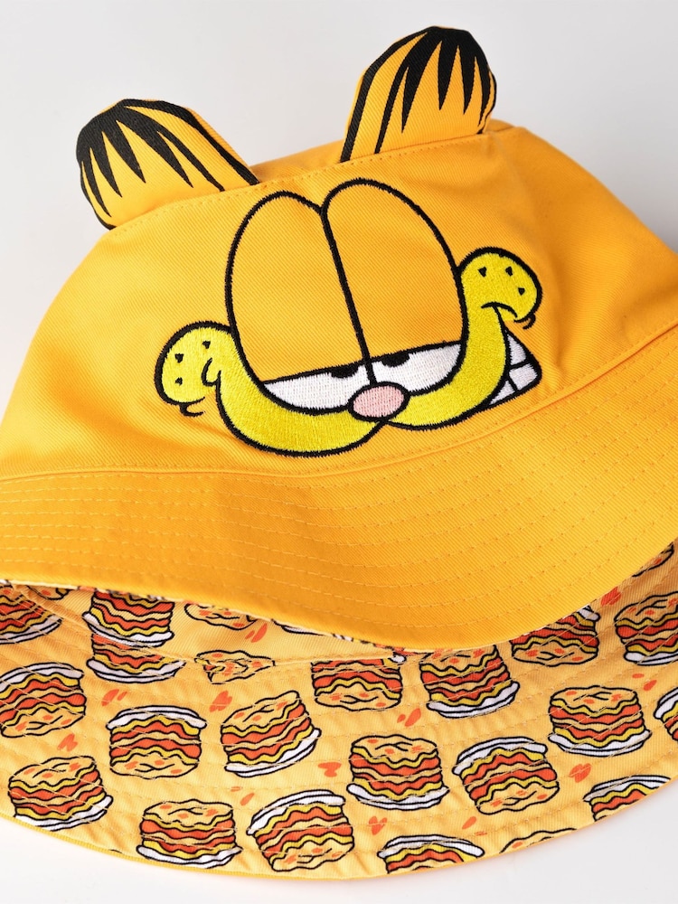 Vanilla Underground Orange Reversible Garfield Bucket Hat - Image 6 of 6