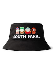 Vanilla Underground Black Mens South Park Bucket Hat - Image 3 of 6